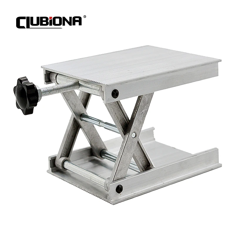 11 x 9cm Aluminum Router Lift table for floor line laser level Lab Lifting Stand Rack lift platform
