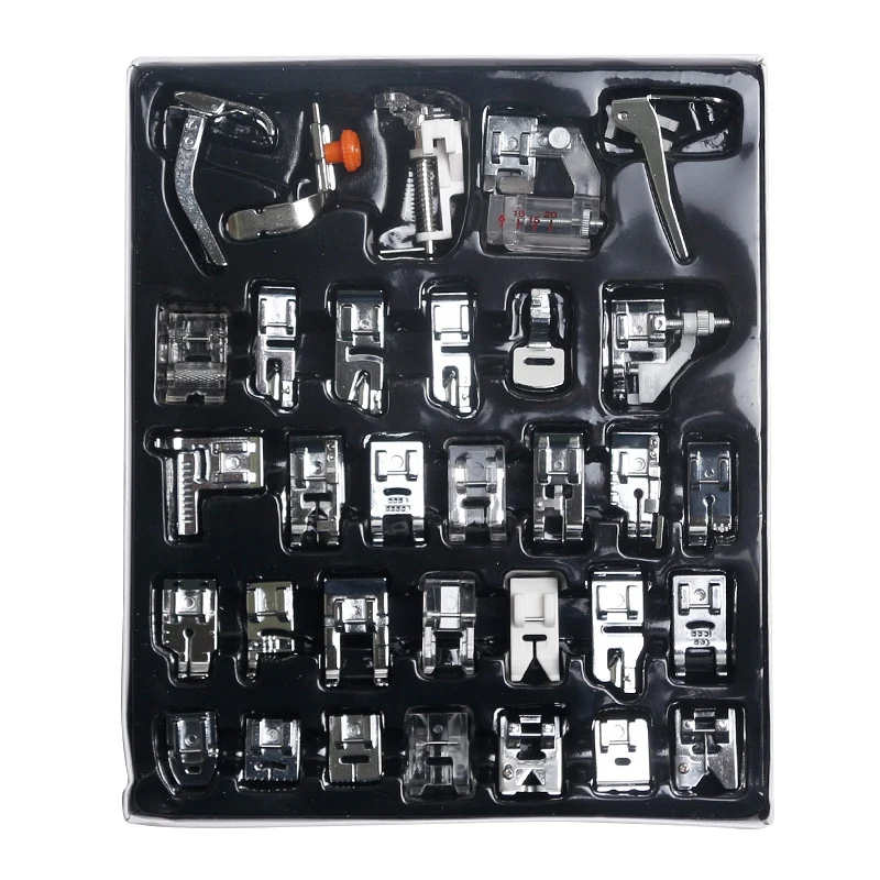 

Набор прижимных лапок для швейной машинки, Сменные аксессуары для швейной машинки для Brother Babylock, Singer, Toyota и т. Д.