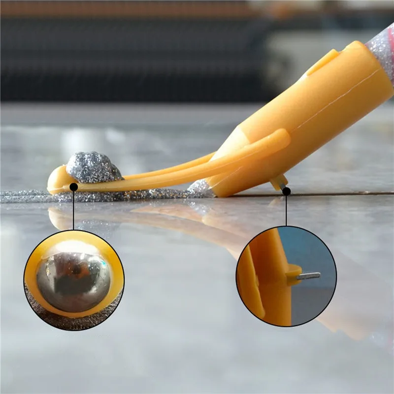 

Hot Ceramic Tile Steel Ball Pressure Seam Tool With Locator Floor Tile Beauty Seam Grout Glue Stitching DIY Construction Tools