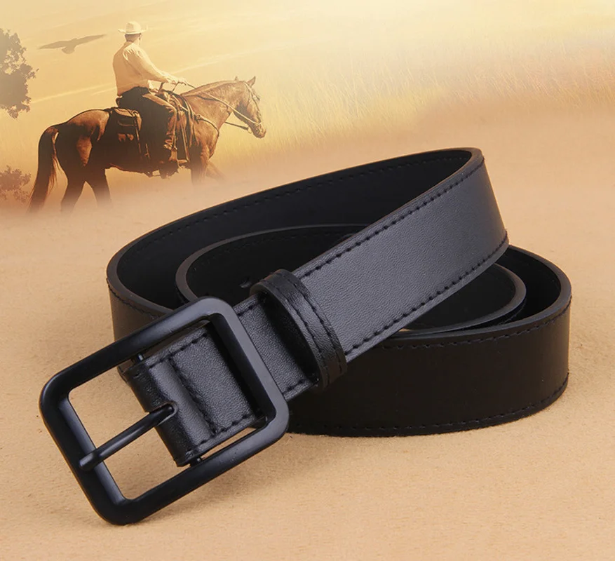 

Pants Men Classic 2021 Pin Buckle Belt Casual Business Men's Belt Fashion Men's Trouser Belt for Men Belts for Men Jeans Cowboy