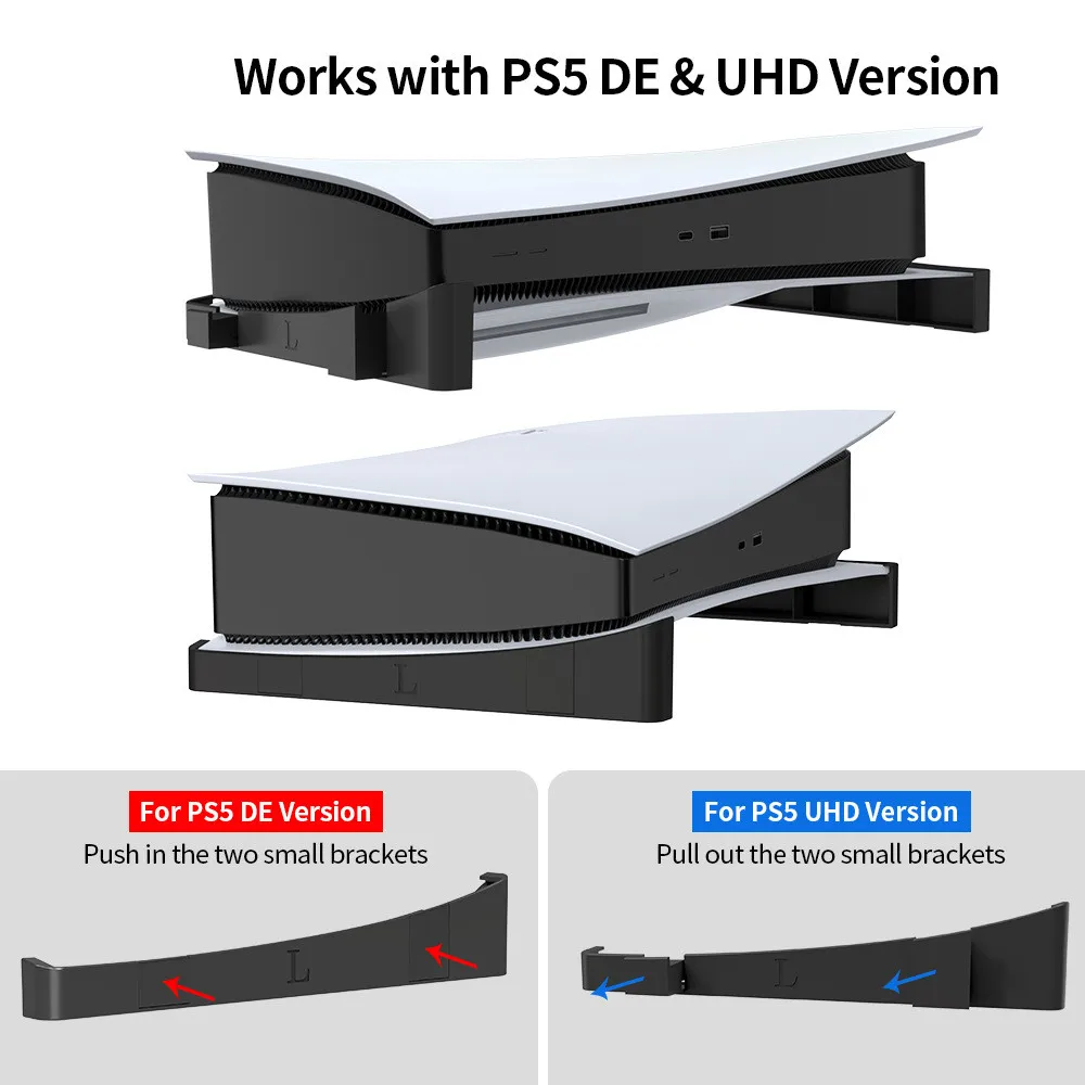 Горизонтальная подставка для хранения консоли PS5