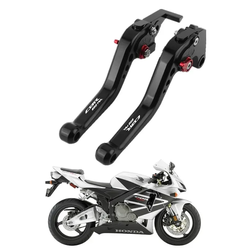 Для HONDA CBR600RR 2003 2004 2005 2006 аксессуары для мотоциклов Короткие Рычажные ручки
