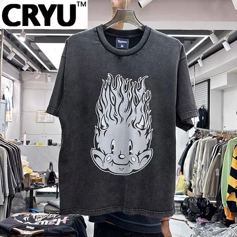 

CRYU Demon master fire shirt