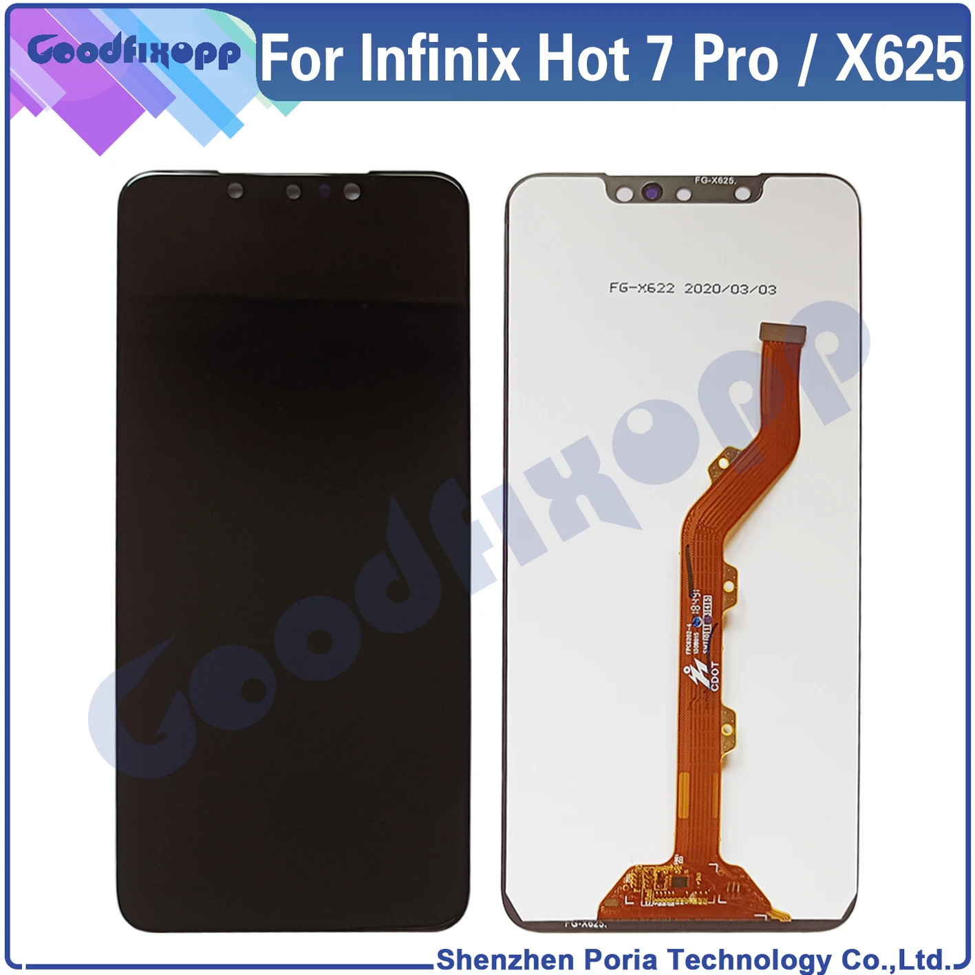 Для Infinix Hot 7 Pro X625 X625B X625 X625D ЖК-дисплей для Infinix Hot7 7Pro замена экрана