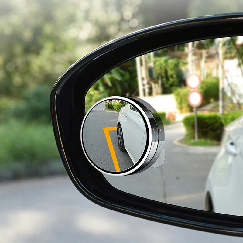 

Blind Spot Car Mirror Car Rear Mirror Round Rear View Convex Mirrors for Cars/SUVs/Motorcycles/Trucks/Trailers/Snowmobiles