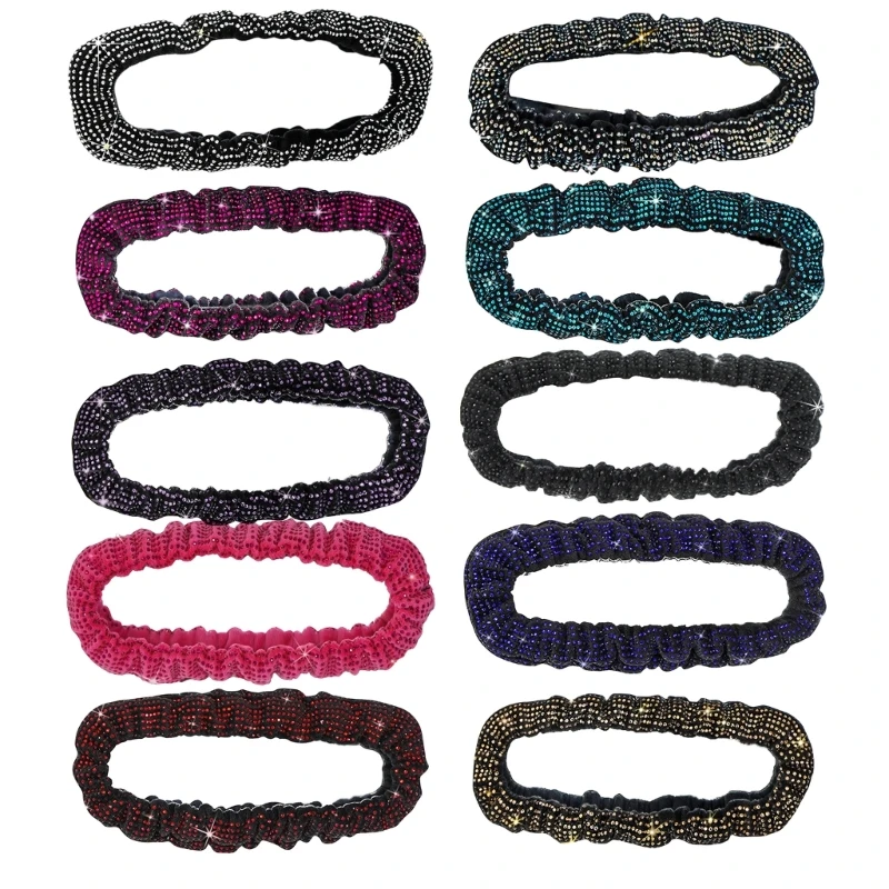 

Crystal Screen Cover Rearview Mirror Elastic Band Protective Case Housing Sleeve Drop Shipping