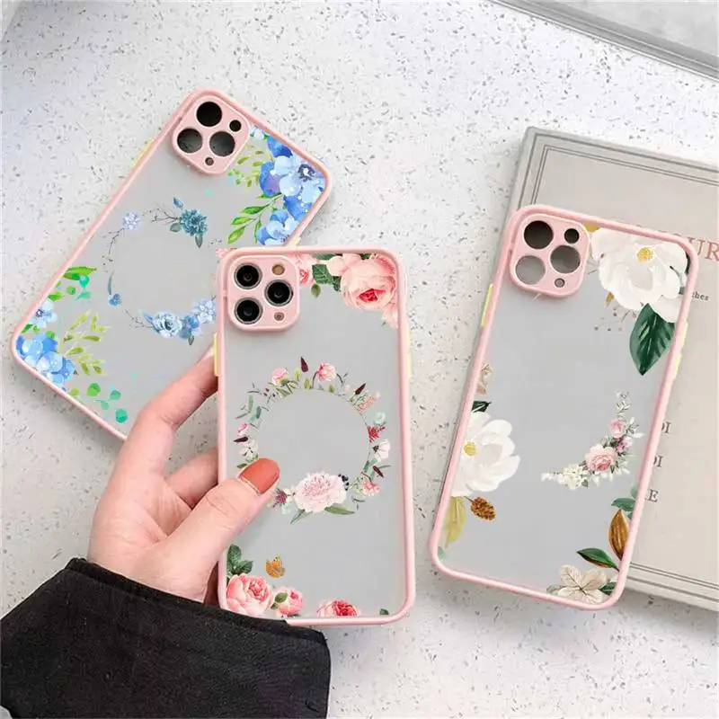 

The blooming buds of beautiful flowers Phone Case matte transparent For iphone 14 11 12 13 plus mini x xs xr pro max cover