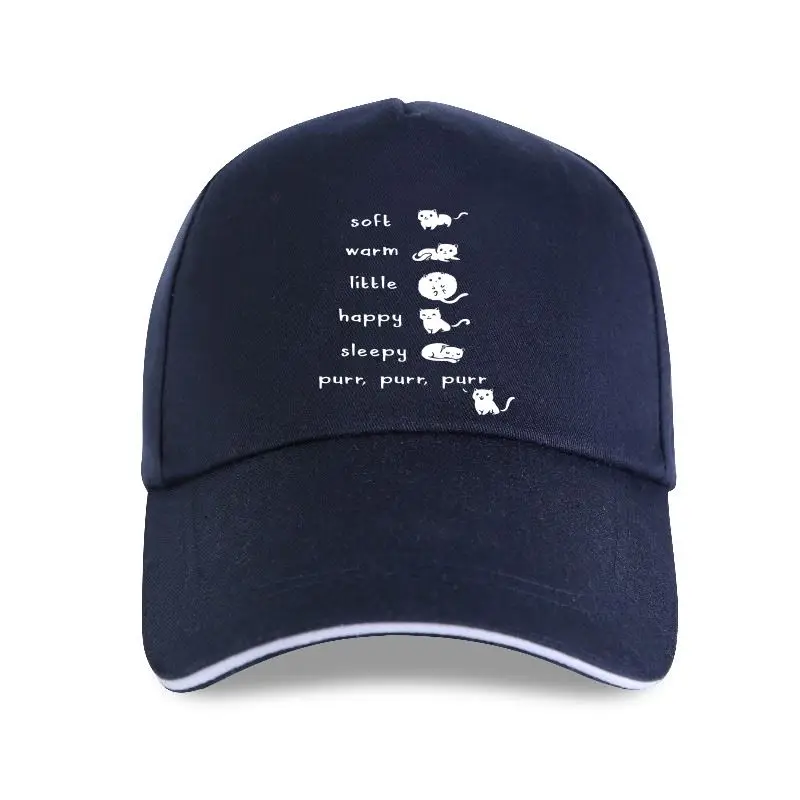

new cap hat 2021 100% cotton cute cat print men casual loose men cool lovely cat Baseball Cap men tops