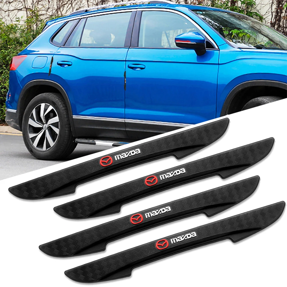 

4Pcs Car Door Anti-Collision Bumper Door Side Edge Protective Sticker For Mazda MS 2 3 6 gg gj gh cx5 cx30 cx3 mx5 Axela Speed