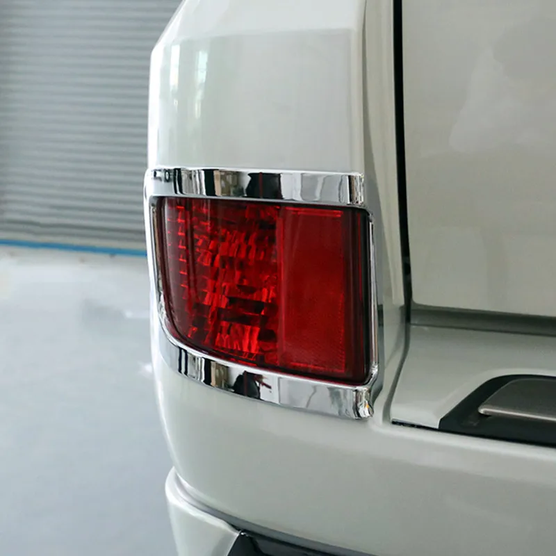 ABS хромированная рамка для автомобильной лампы обшивка аксессуары автостайлинга
