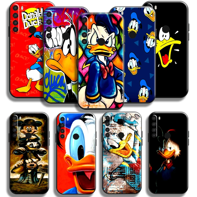 

Don Donald Fauntleroy Duck For Xiaomi Redmi Note 8 8 Pro 8T For Redmi 8 8A Phone Case Coque Black TPU Back Silicone Cover