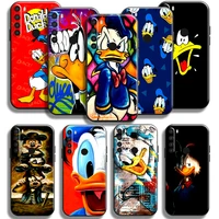 don donald fauntleroy duck for xiaomi redmi note 8 8 pro 8t for redmi 8 8a phone case coque black tpu back silicone cover