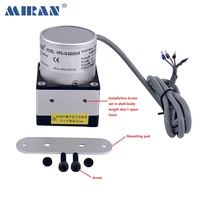 miran 0 10v wire rope displacement sensor cable sensor draw wire potentiometer linear position sensor linear encoder mps xs