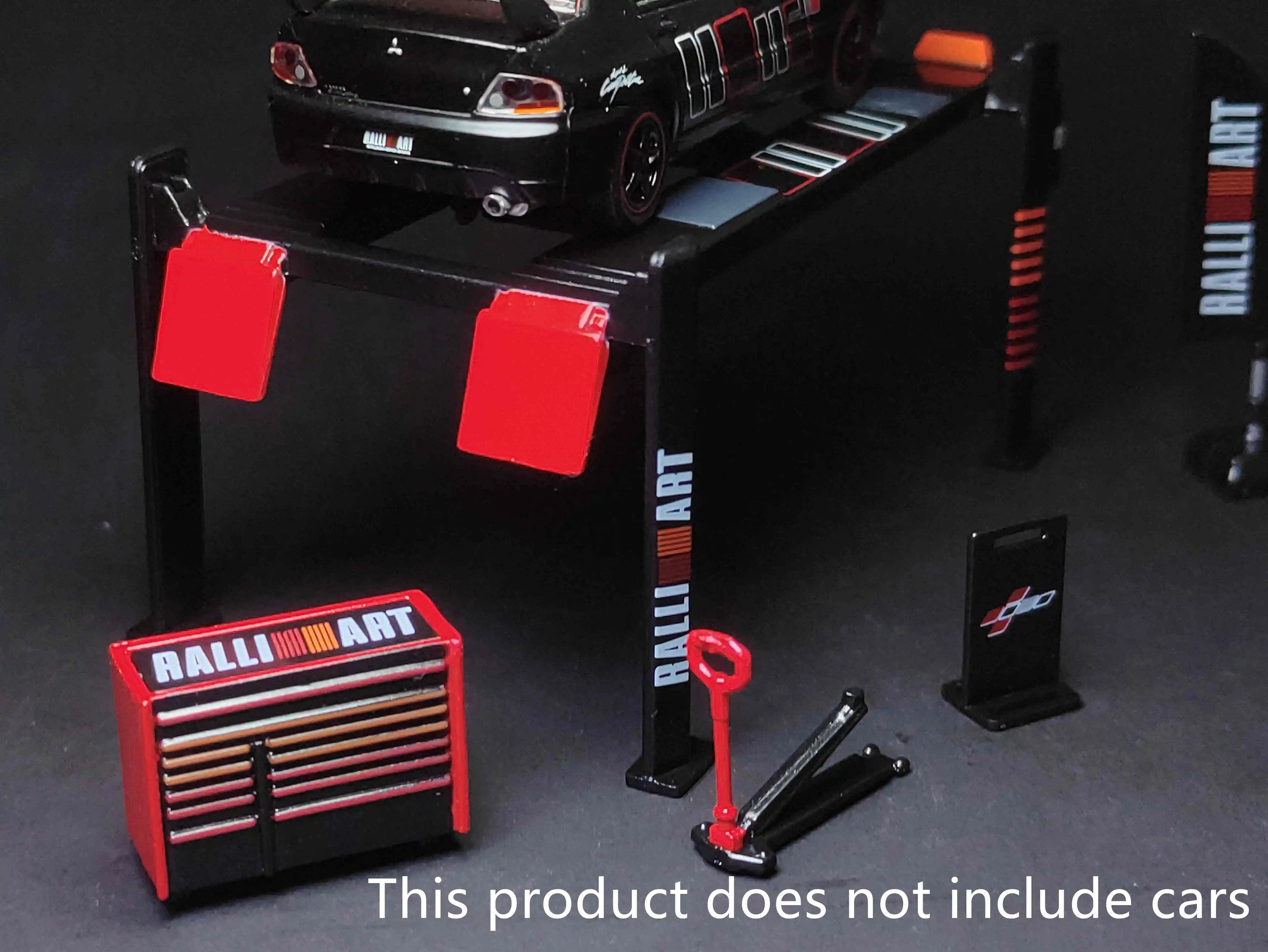

Набор инструментов для гаража Tarmac Works 1:64 Ralliart, коллекция литых под давлением моделей автомобилей, ограниченный выпуск