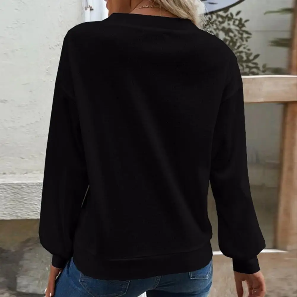 

Женская блузка с V-образным вырезом, на пуговицах