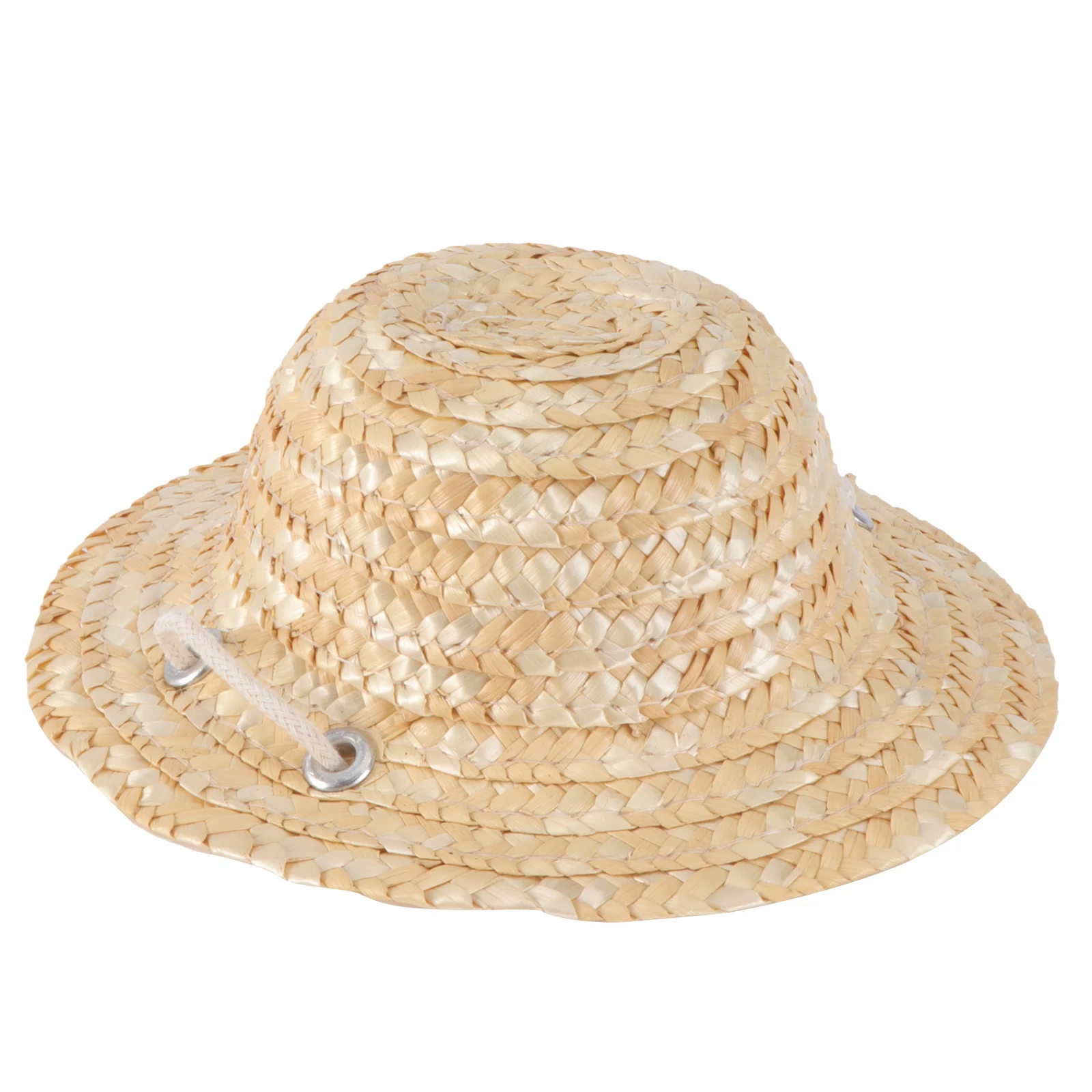 

Hat Dog Pet Straw Summer Costume Mexican Sombrero Hats Cat Puppy Woven Funny Hawaii Adjustable Birthday Head Wear Dogs Mini Cats