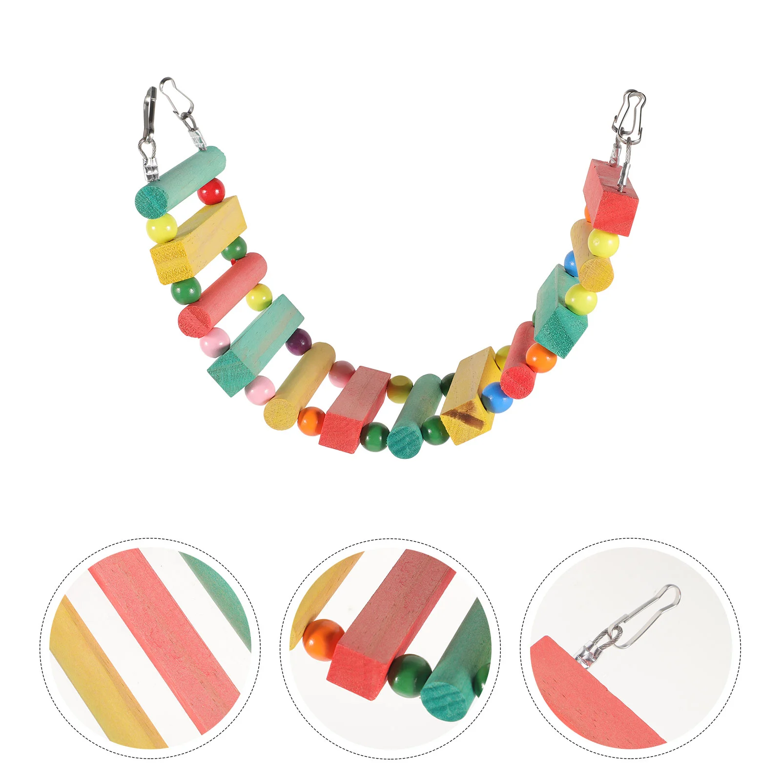 

Wood Beads Climbing Ladder Climbing Ladder Colorful Wood Beads Climbing Ladder
