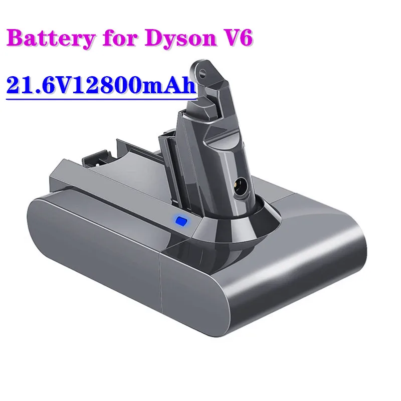 

100% Original 21,6 V 12800mAh Li-Ion Akku für Dyson V6 DC58 DC59 DC62 DC74 SV09 SV07 SV03 965874-02 Staubsauger Batterie L30