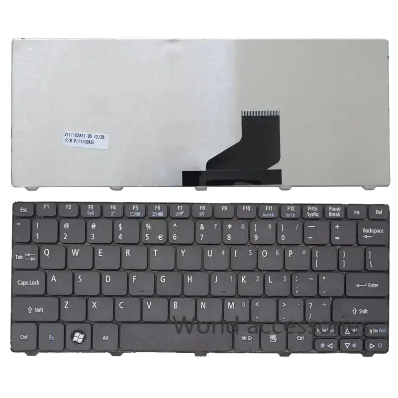WYORESY США/RU новая клавиатура для ноутбука Acer Aspire One D255 D257 AOD257 D260 D270 521 532 532H 533 AO521 AO533