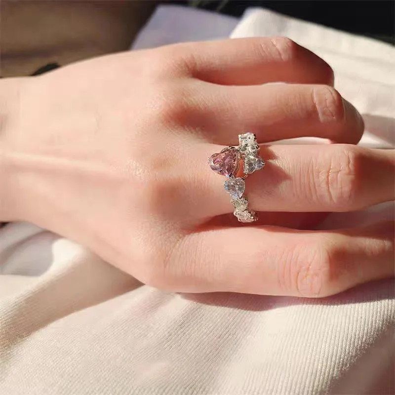 

Женское кольцо из серебра 925 пробы, с изменяемым размером