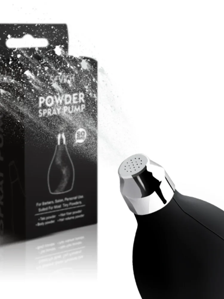 Многоразовая Бутылка-распылитель для пудры парикмахерской контейнер талька