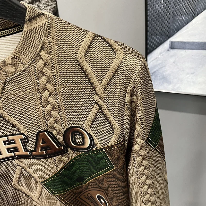 Зимние утолщенные бархатные мужские толстовки роскошные тонкие повседневные