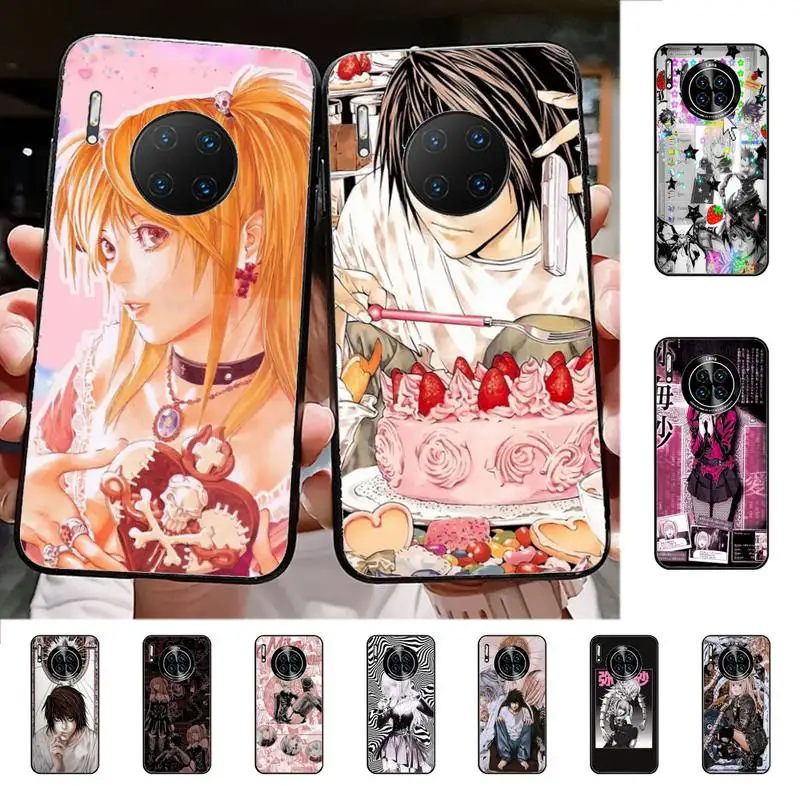 

Anime Death Note Phone Case for Huawei Mate 20 10 9 40 30 lite pro X Nova 2 3i 7se
