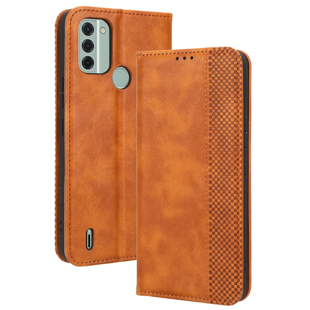 

For Nokia C31 6.75inch Retro Leather Flip Case Luxury Wallet Book Holder Magentic Full Cover For Nokia C31 C3 1 C 31 Phone Bags