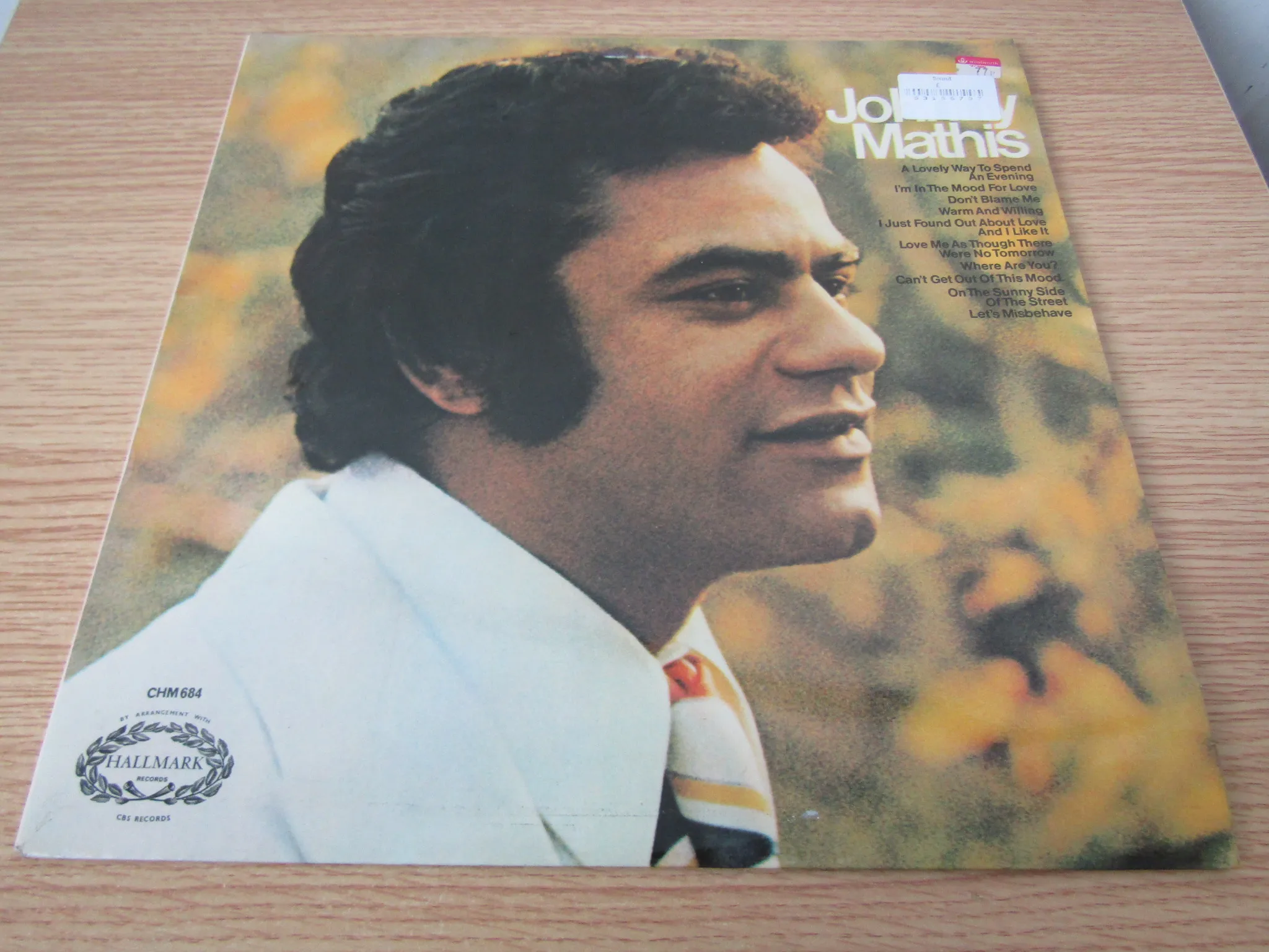 Old 33 RPM 12 inch 30cm 1 Vinyl Records LP Disc Collection Classical Soundtrack Music Songs Johnny Mathis