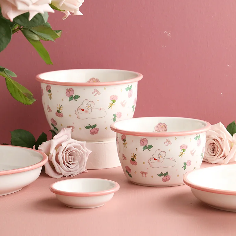 Керамическая сетка Маленький кролик-тюльпан