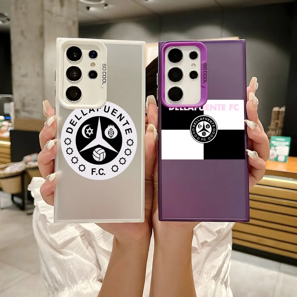 Чехол для телефона Dellafuente F C цветной серебристый чехол SAMSUNG A 14 02 03 05 21 31 32 33 34 50 53 54 72