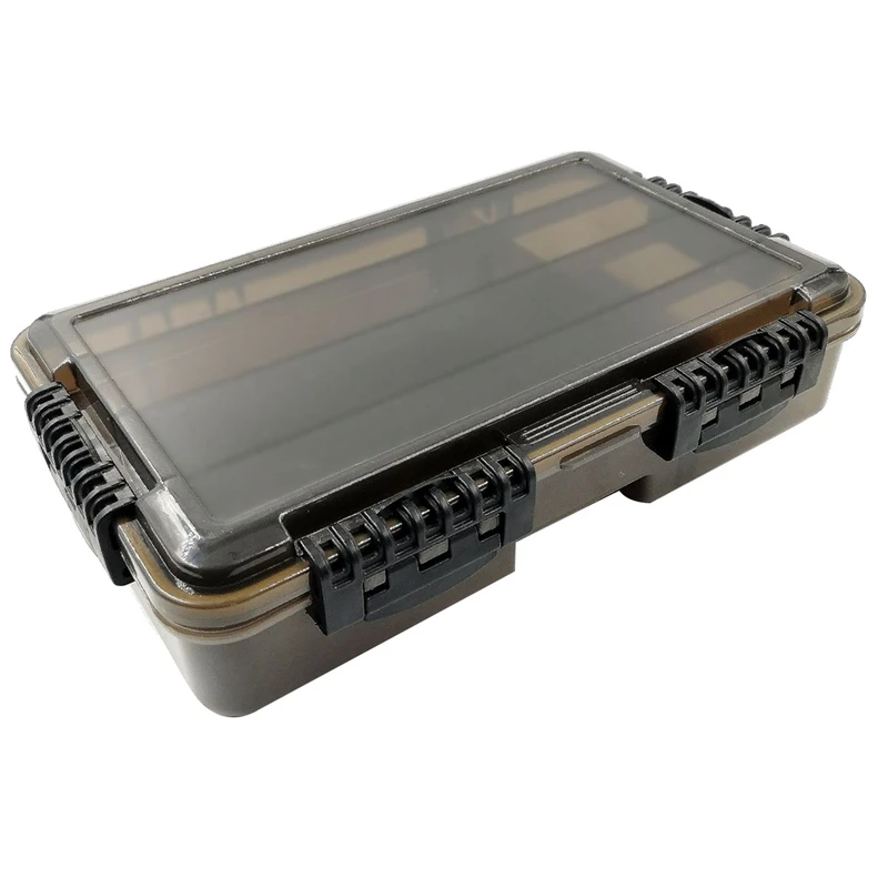 

Водонепроницаемый ящик для рыболовных снастей, вместительный ящик для хранения рыболовных аксессуаров, коробка для хранения рыболовных кр...