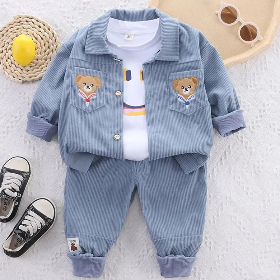 Детская спортивная одежда унисекс. Блузка из хлопка и полиэстера с отложным