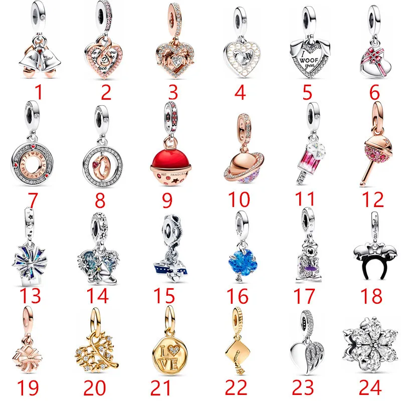 

2023 New In Summer New Lollipop Ice Cream Gift Box Pendant Charms Fit 925 Sterling silver Bracelet DIY Accessories Fine Jewelry