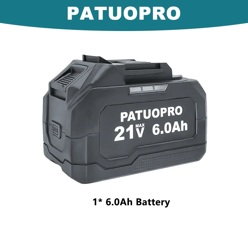 PATUOPRO Литий-ионная аккумуляторная батарея 2.0-6.0 Ah для Makita 18 В