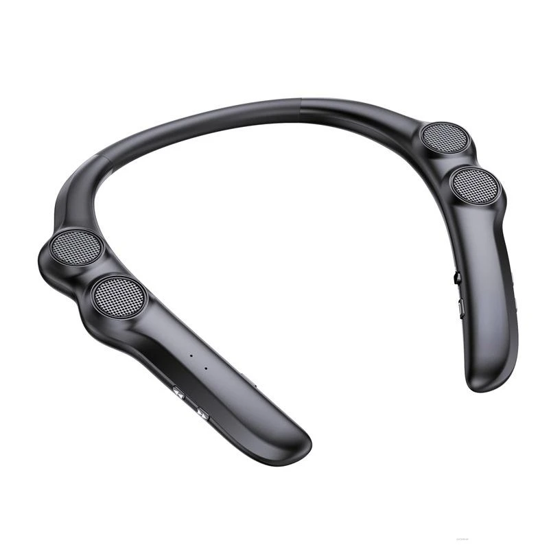 

2021 New Hanging Neck Wireless Bluetooth Speaker Portable With Small Stereo Wearable Stereo Subwoofer Sound Box