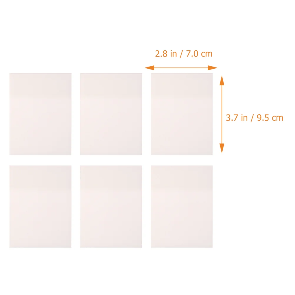 

Pads Transparent Planner Memo Waterproof Message Reminder Notes Sticker