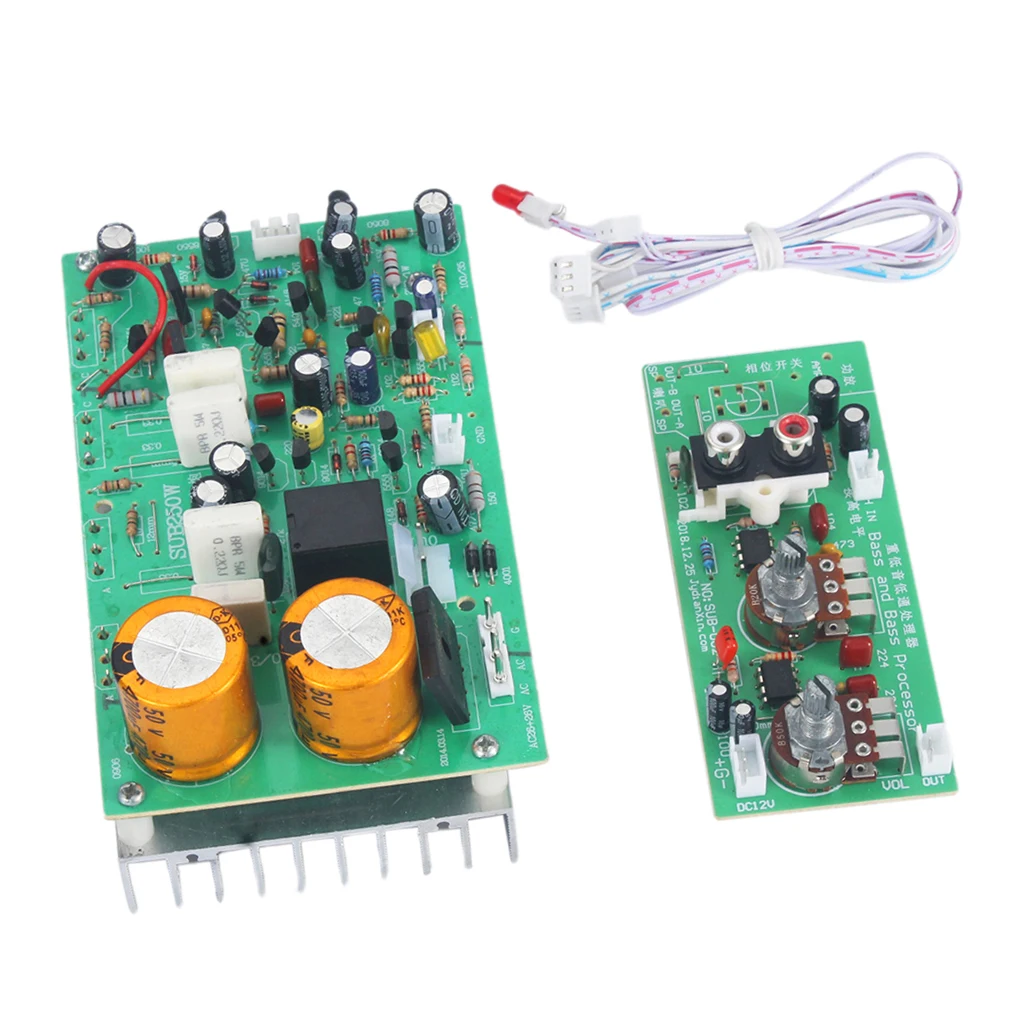 

250 Вт HIFI Плата усилителя звука AC26-26V сабвуфер бас DIY модуль