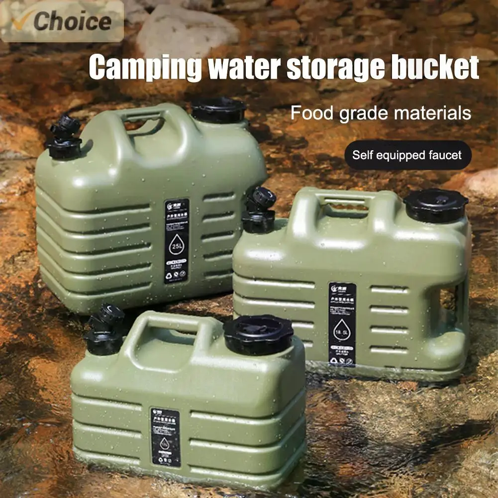 Портативное Ведро Для Воды Большой Емкости 11 Л Герметичное Переноска Кемпинга