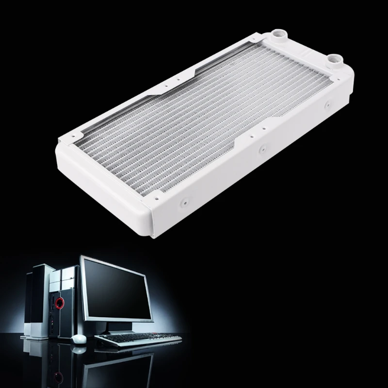 Радиатор компьютера с водяным охлаждением 18-трубный алюминиевый теплообменник