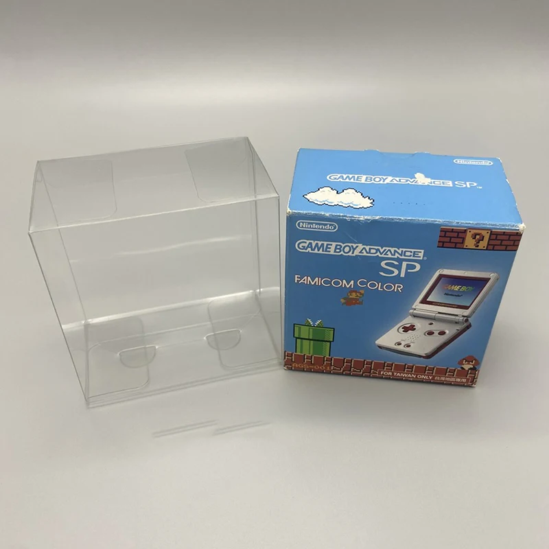 

Прозрачная коробка для домашних животных для GBA SP Japan Edition, пластиковый протектор для домашних животных