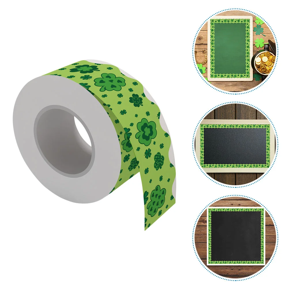 Бордюры доски ирландские наклейки декор для классных бюллетеней трилистник