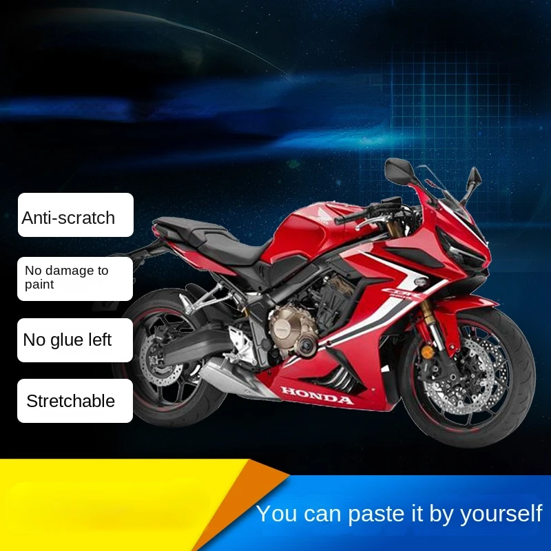 

Защитная Наклейка на бак мотоцикла, прозрачная защитная наклейка из ТПУ для HONDA CBR650R CBR 650R