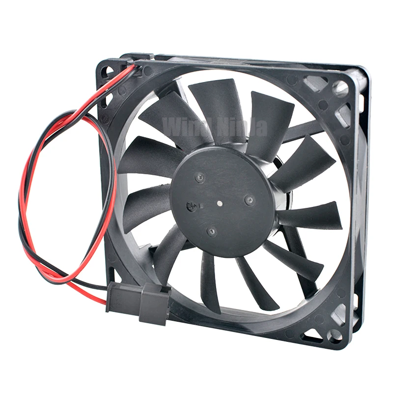 Фото DJT80RBAS5-S02 8 см X 80 мм X 15 мм DC12V 0,04A Тихий охлаждающий вентилятор для холодильника Эффективное рассеивание тепла №5