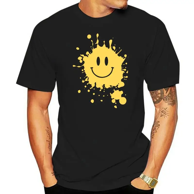 

Forrest Gump Splash Smile 1 Black T Shirt
