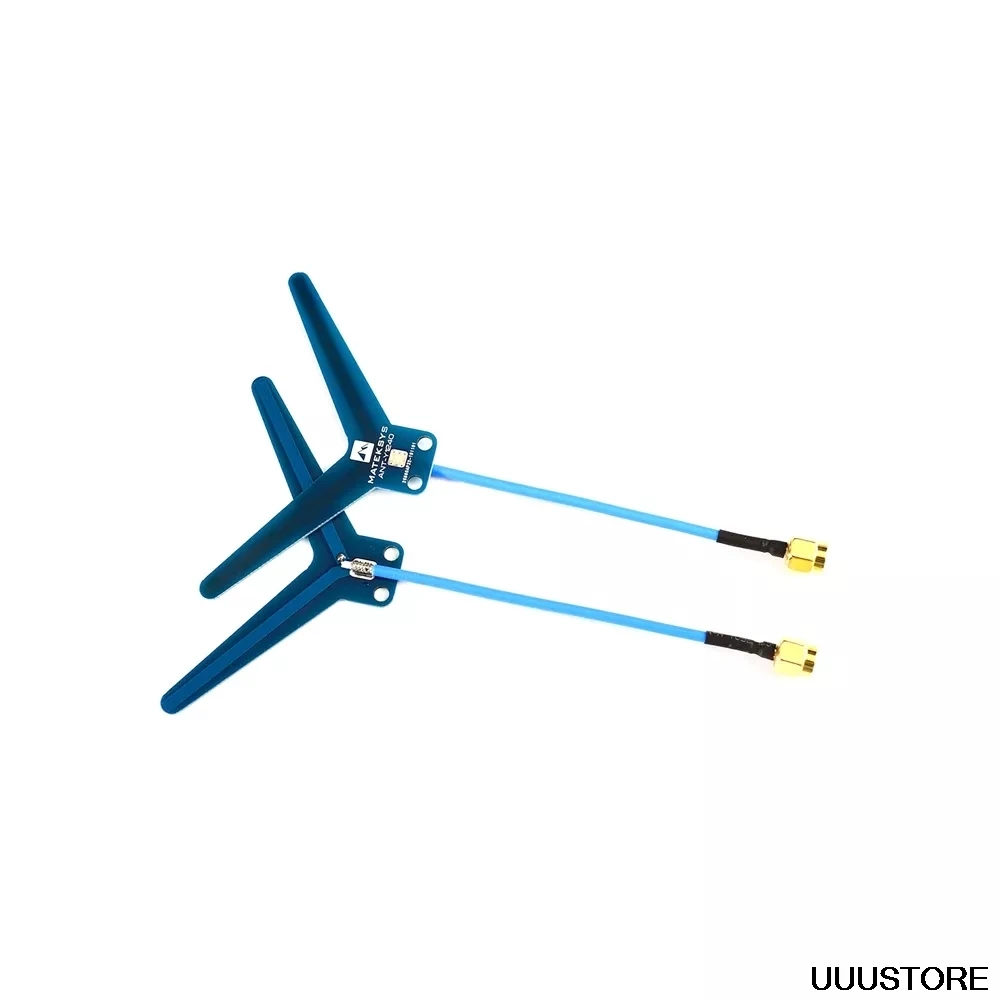 

2 шт. Matek System MATEKSYS ANT-Y1240 1,2 ГГц 1,3 ГГц 3dBi DIPOLE FPV антенна для радиоуправляемых дронов очков монитор передатчик VTX приемник