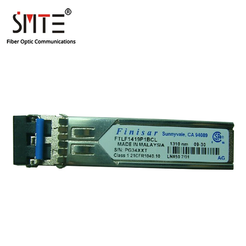Волоконно-оптический модуль Finisar FTLF1419P1BCL SFP 1 25G-1310 нм-40 км