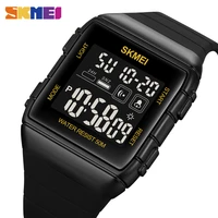 skmei japan digital movement mens sport watches military countdown alarm clock 5bar waterproof led light wristwatch reloj hombre