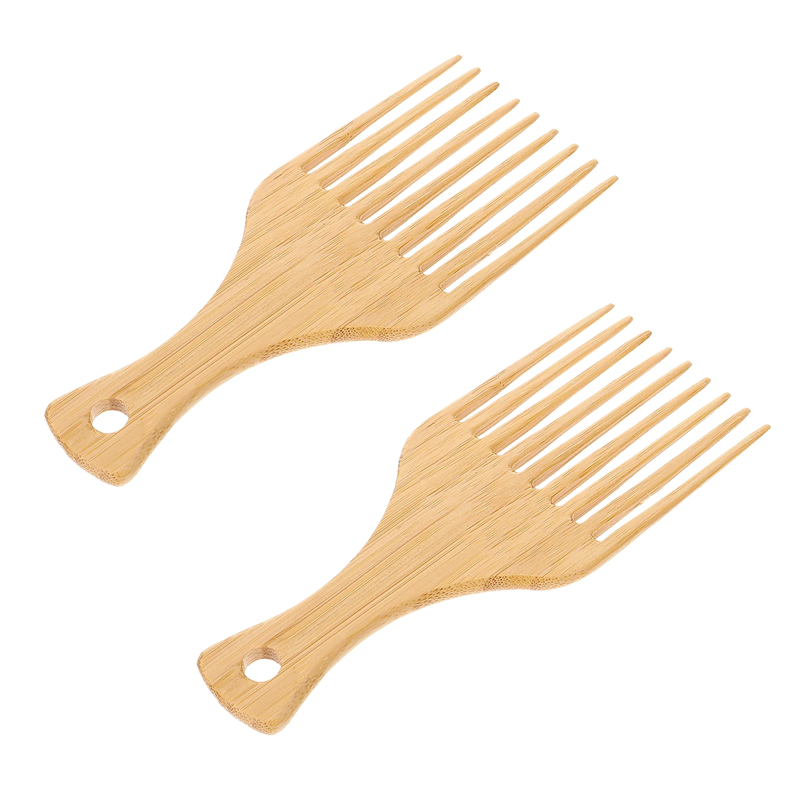 

Hair Comb Combs Pick Afro Wooden Brush Head Wide Styling Men Barber Oil Cutting Detangling Curly Hairdressing Picks Lift Scalp