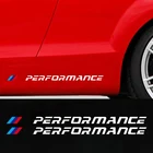 Наклейка на кузов автомобиля для BMW, эмблема BMW M Performance E30, E36, E39, E46, E60, E70, E87, E90, E92, E71, F10, F30, F20, F01, F02, M3, M5, X3, X4, 2 шт.